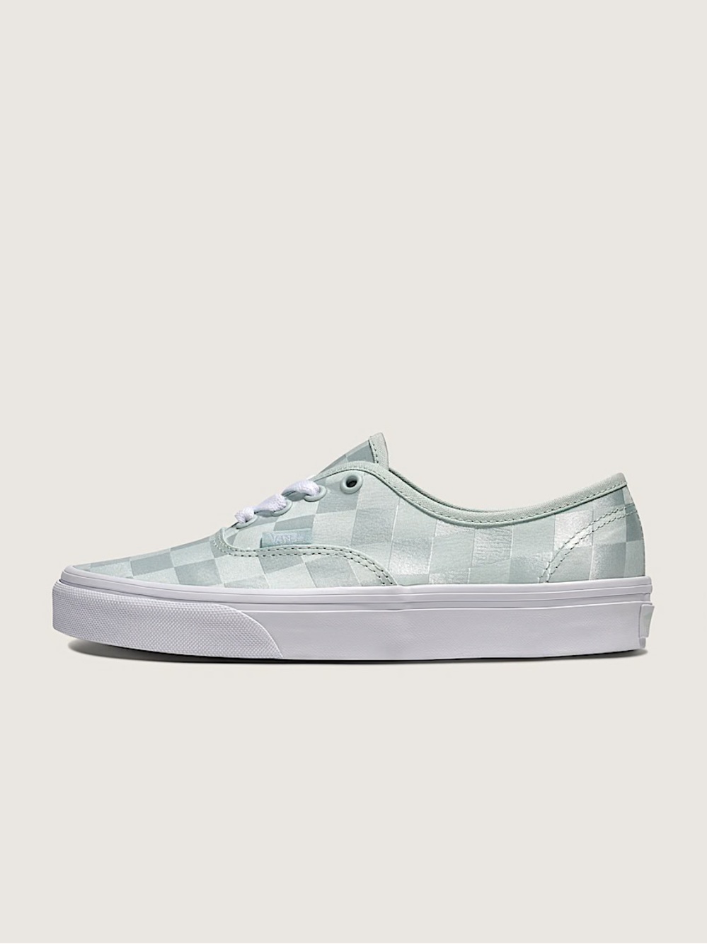 Vans Checkerboard Low-Top Sneaker - Mint Green